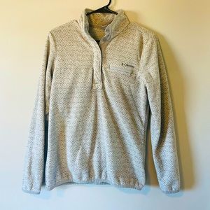 Columbia Fleece Pullover with Quarter Button Neck Detail